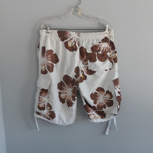 Kanu Men's Trunk Short Size M white/brown - Picture 6 of 7